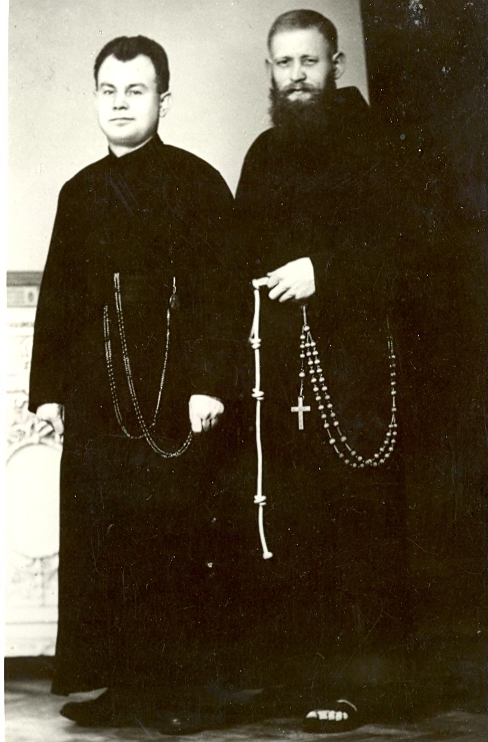 Bratr Rafael s bratrancem fra. Fulgencem